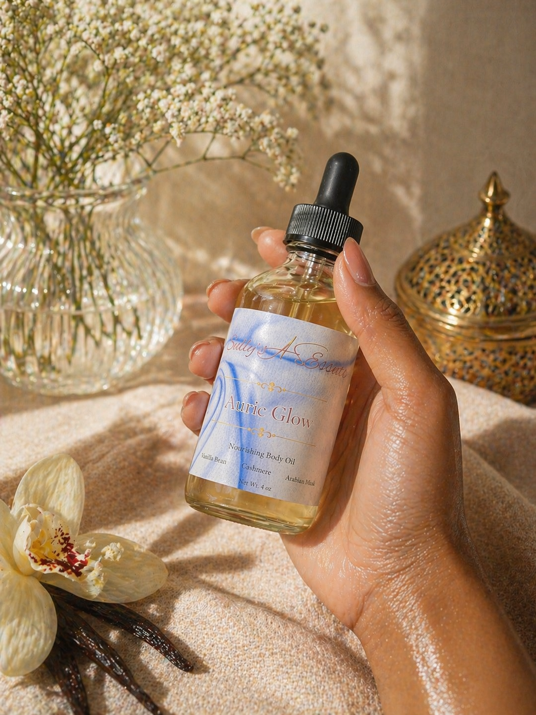 Creamy Vanilla Bean • Soft Cashmere • Warm Arabian Musk